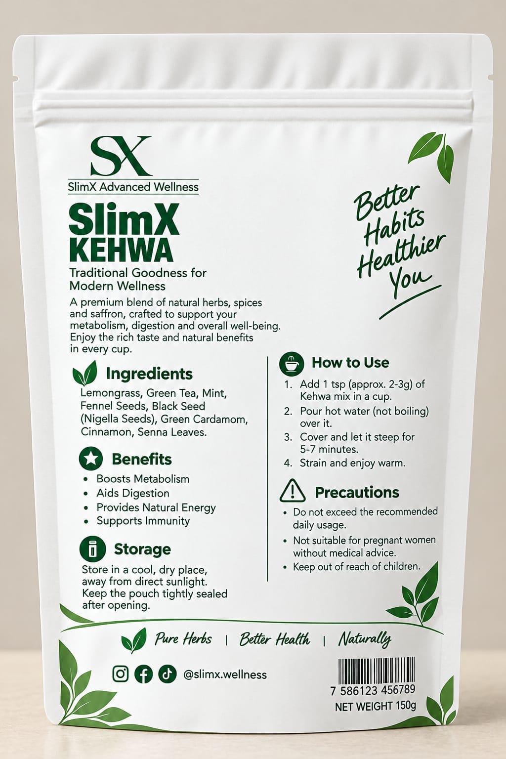 SlimX Kehwa 150g